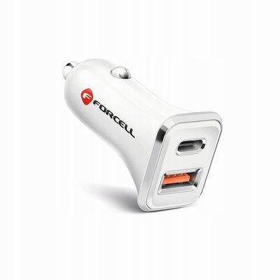 

Ładowarka Forcell Quick Charging + Pd 18W 2xUSB 4A
