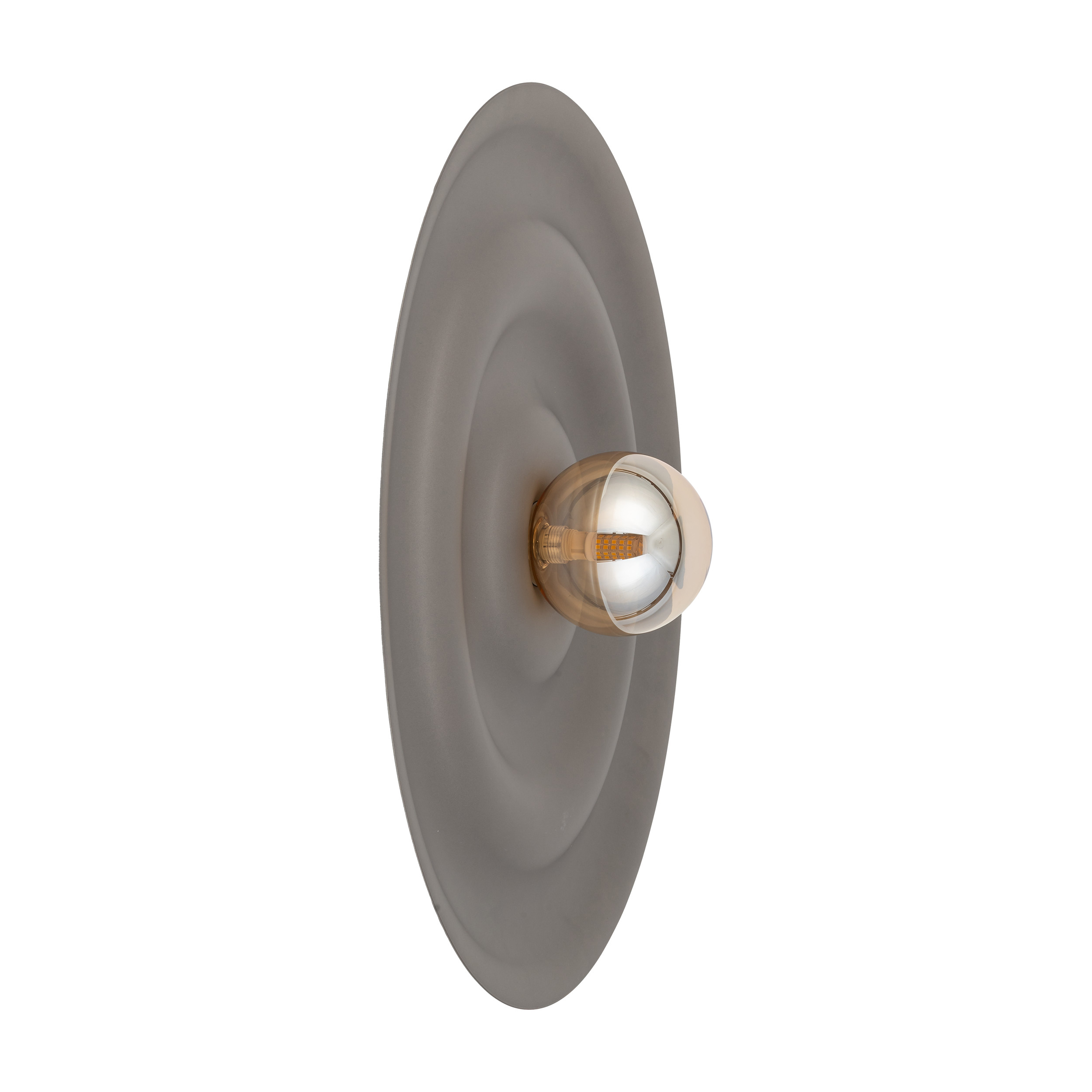 Okrúhle nástenné svietidlo Onda New Brown L so závitom G9 pre obývačku 11412 Tk Lighting