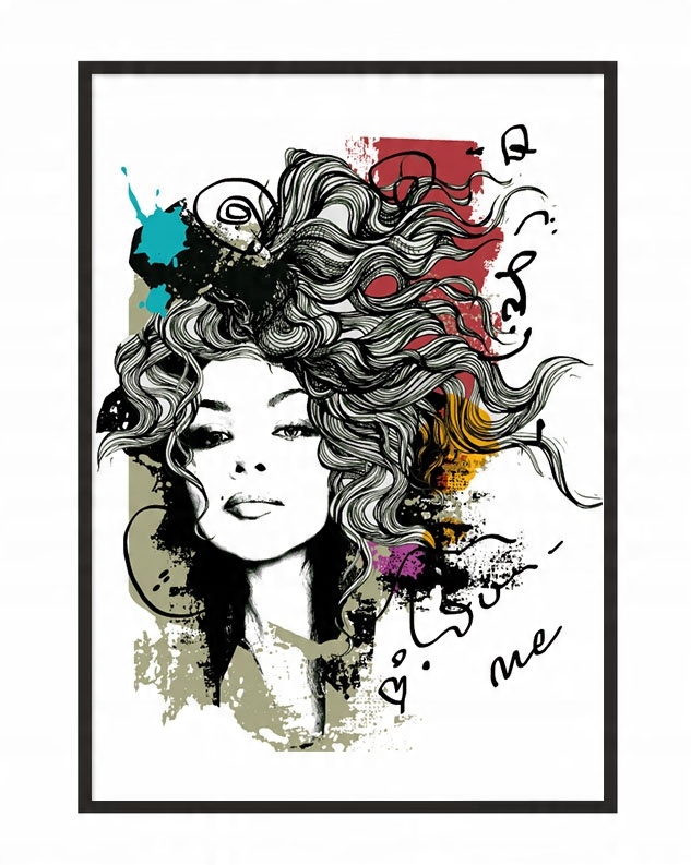 

Obraz Plakat W Ramie 53x73 cm Girl P1074