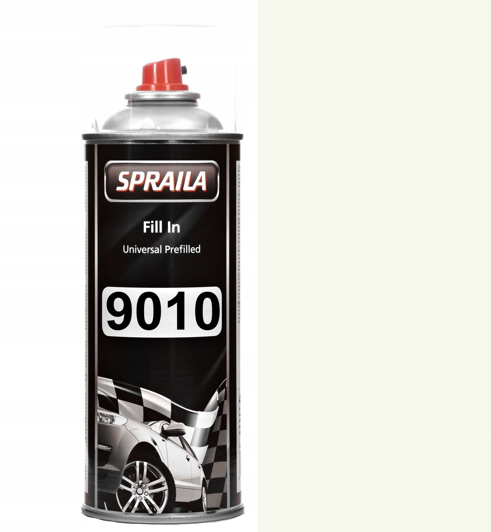 LAKIER DO ALUMINIUM RAL 9010 CZYSTY BIAŁY POŁYSK FARBA SPRAY 400 ML
