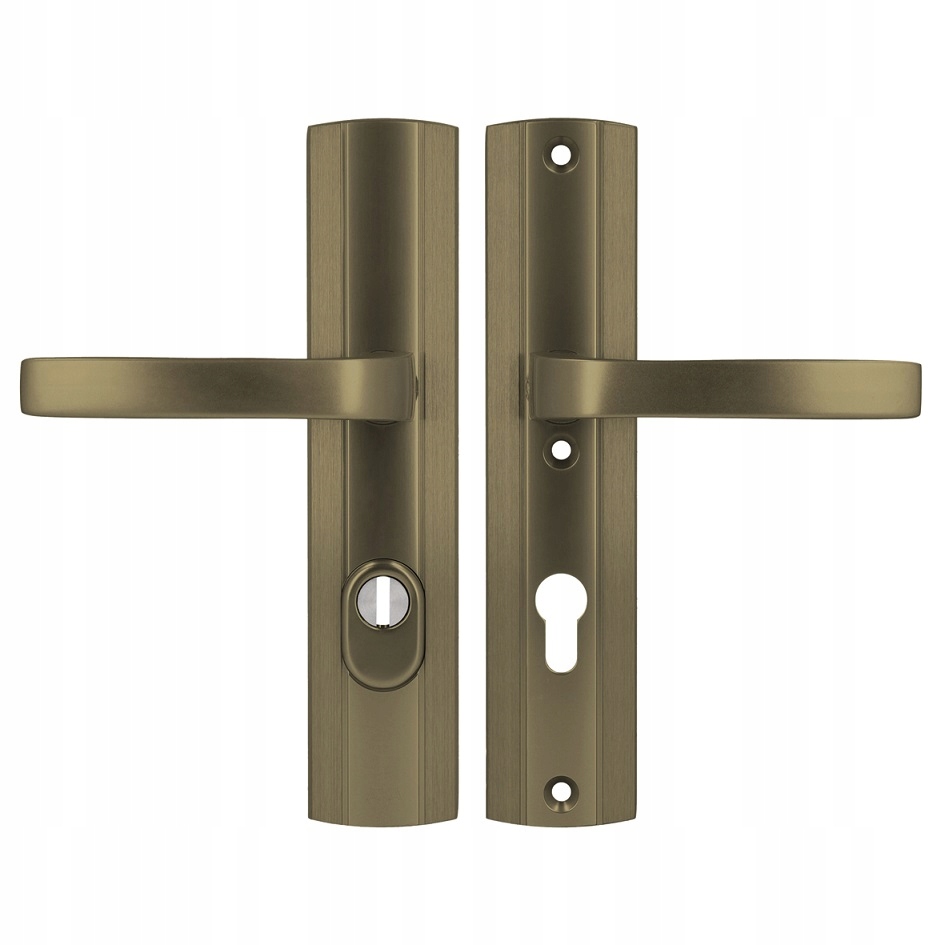 Vonkajšia kľučka Prestige Flex Axa staré zlato 72 mm