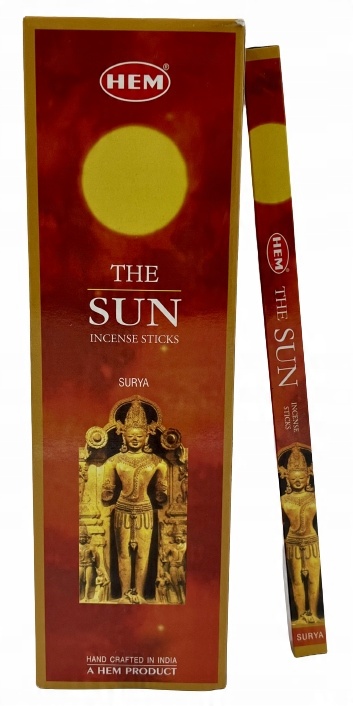 

Indyjskie kadzidełka The Sun 8 sztuk, Hem