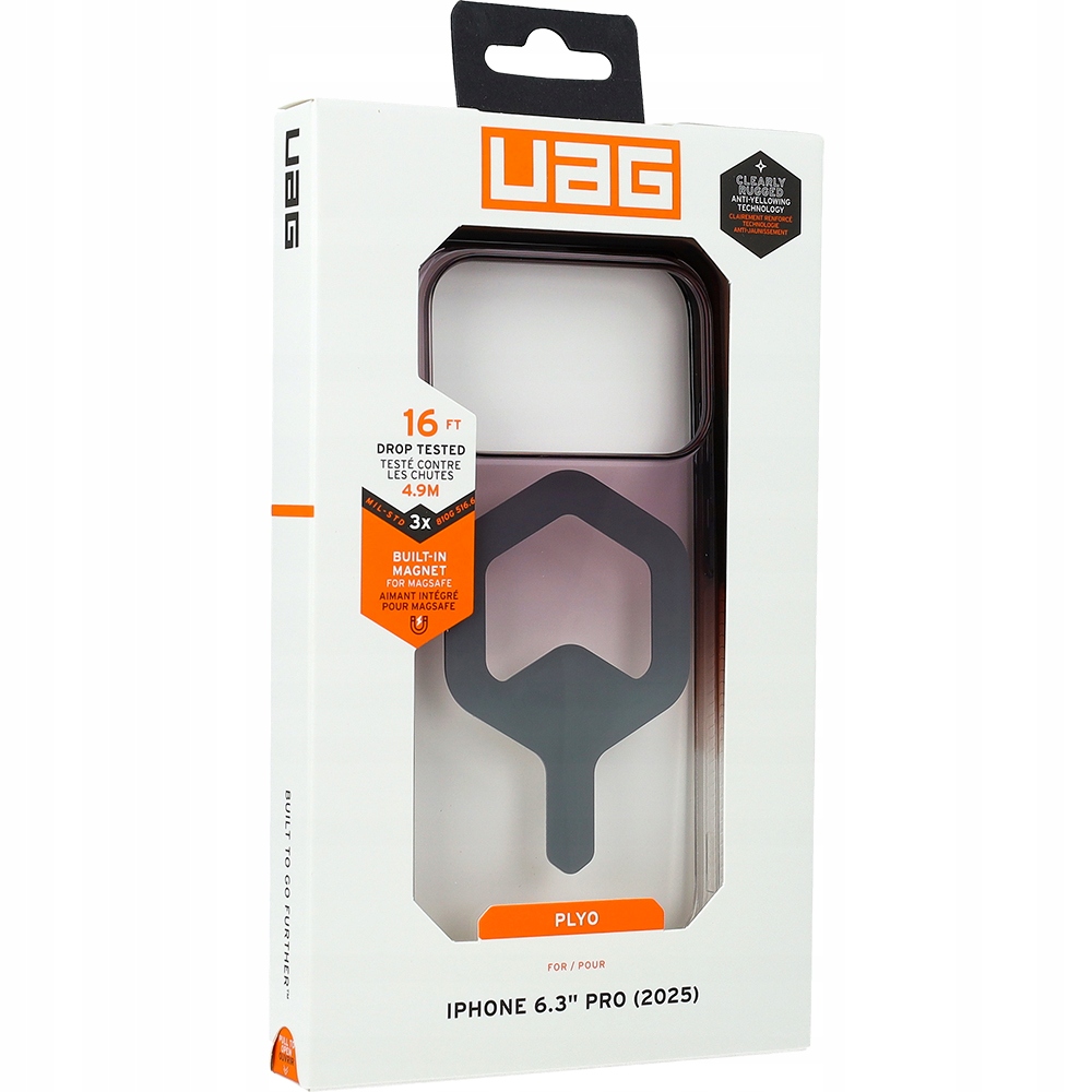 Pouzdro pro iPhone 17 Pro, Uag, pancéřová ochrana telefonu na zadní kryt, magnetické