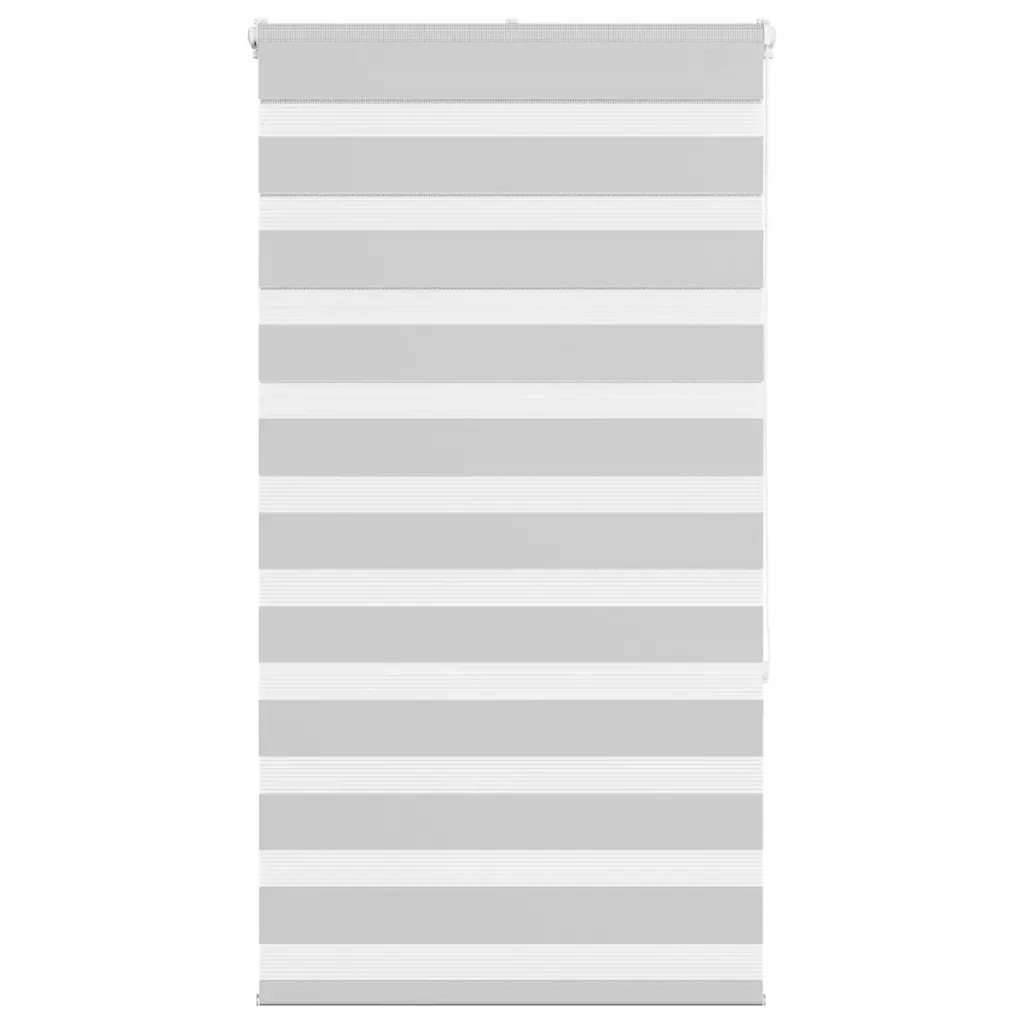 Zebra roleta světle šedá 90x150 cm šířka látky 85,9cm polyester Šedá 401444
