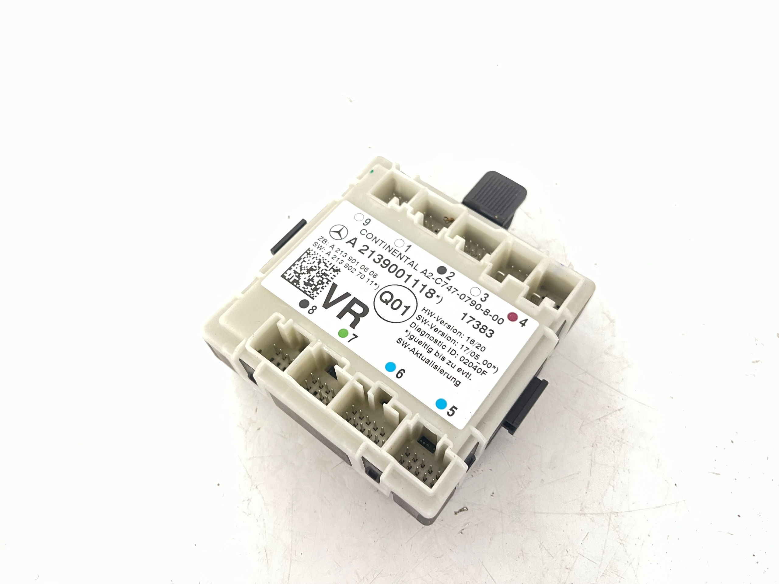 MERCEDES E-KLASA W213 control unit module door A2139001118 A2139010608
