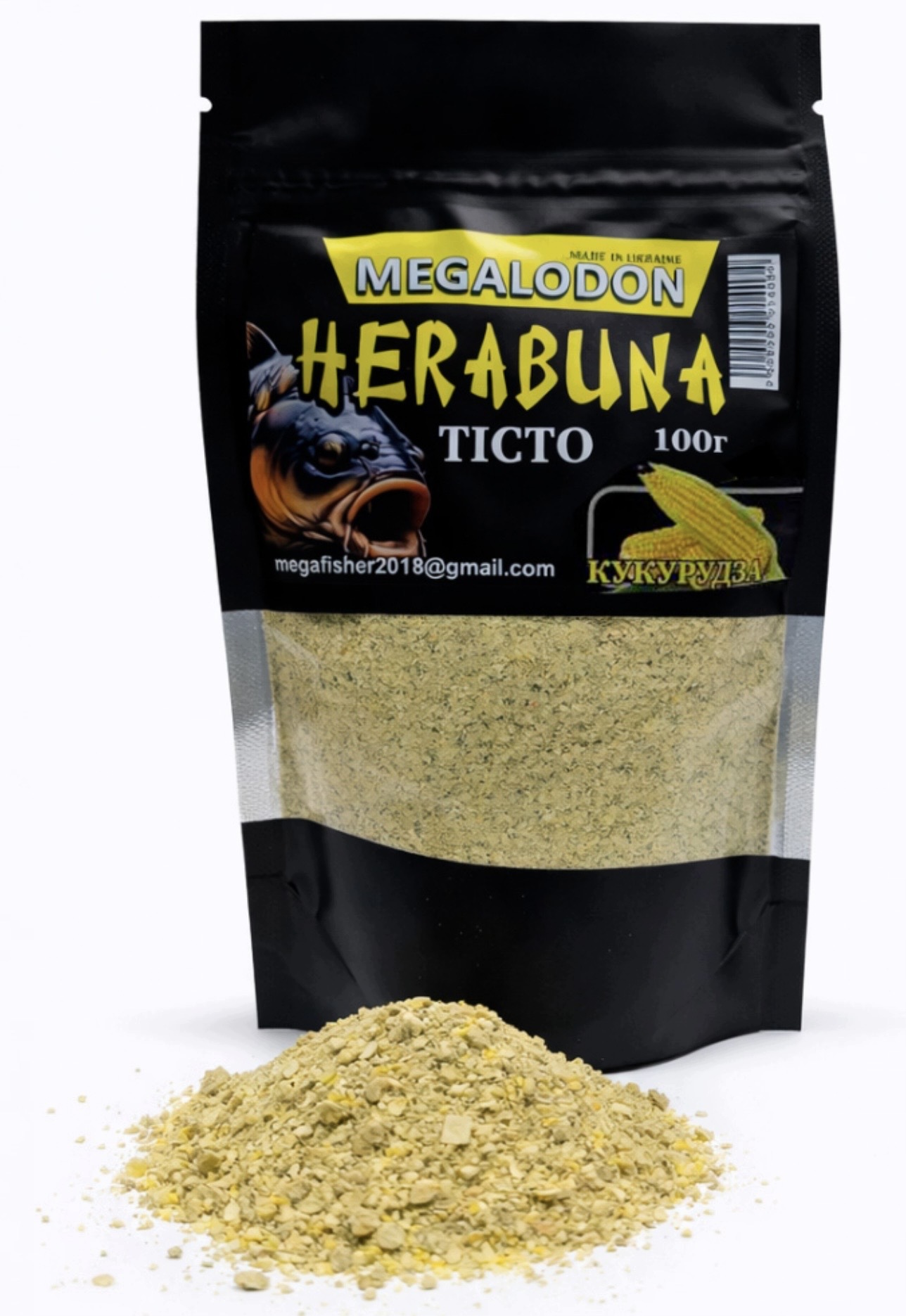 Ciasto Herabuna Megalodon 100G Kukurydza