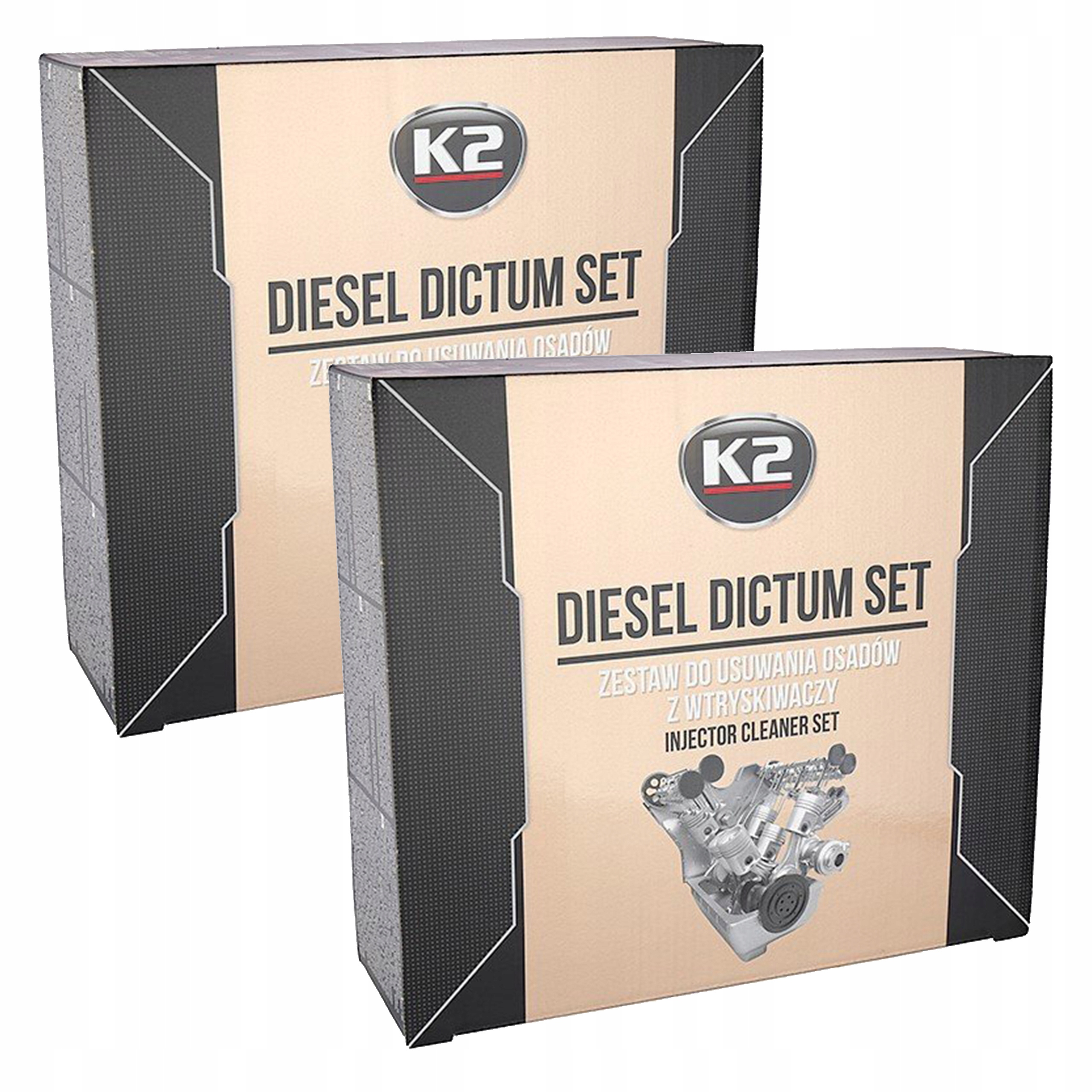 Комплект для очистки дизельного инжектора K2 x 2