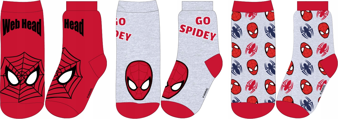 

3pak skarpetki Spider-man 31-34 Spiderman