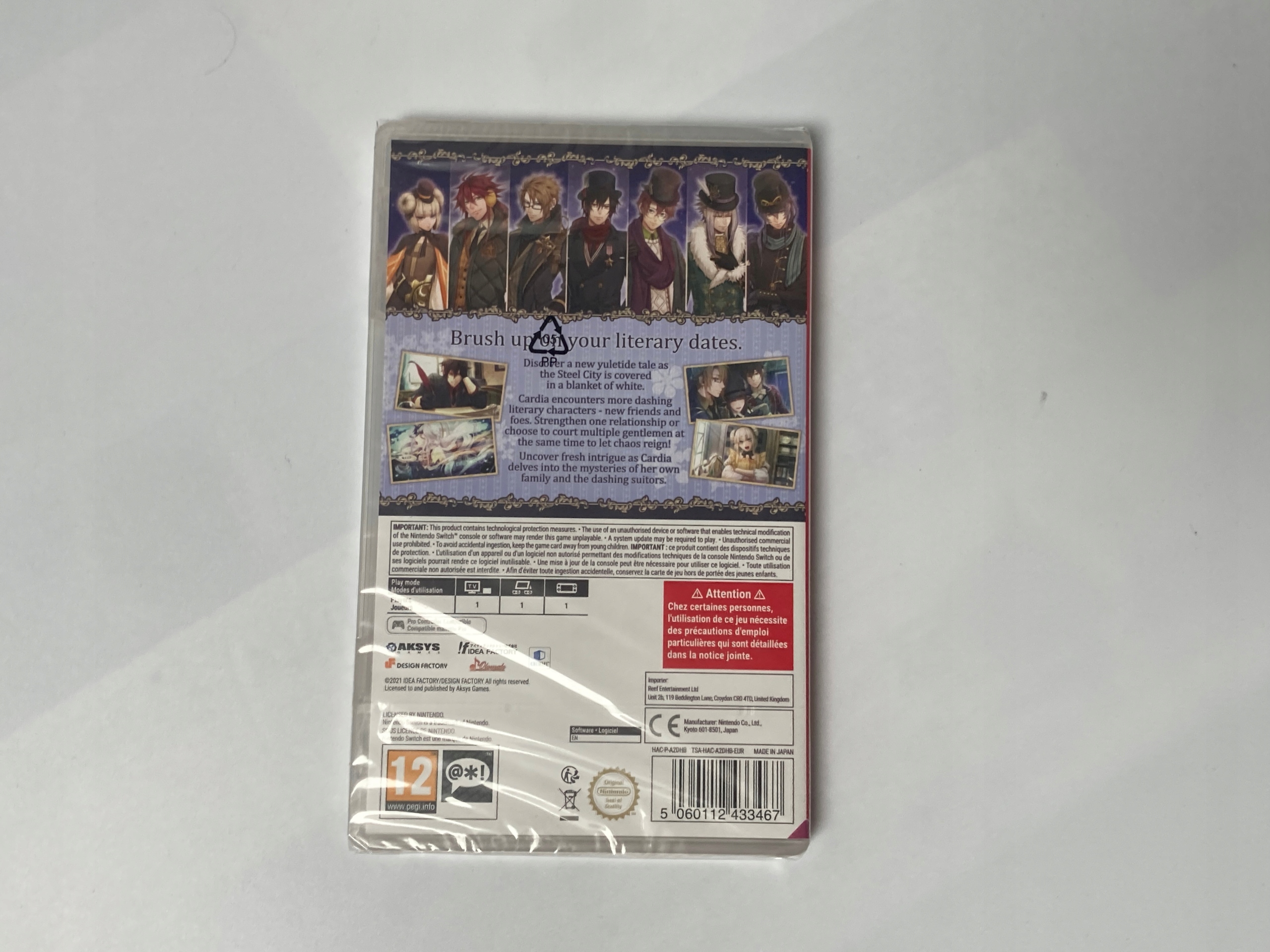 CODE REALIZE WINTERTIDE MIRACLES SWITCH Granice wiekowe (PEGI) 12
