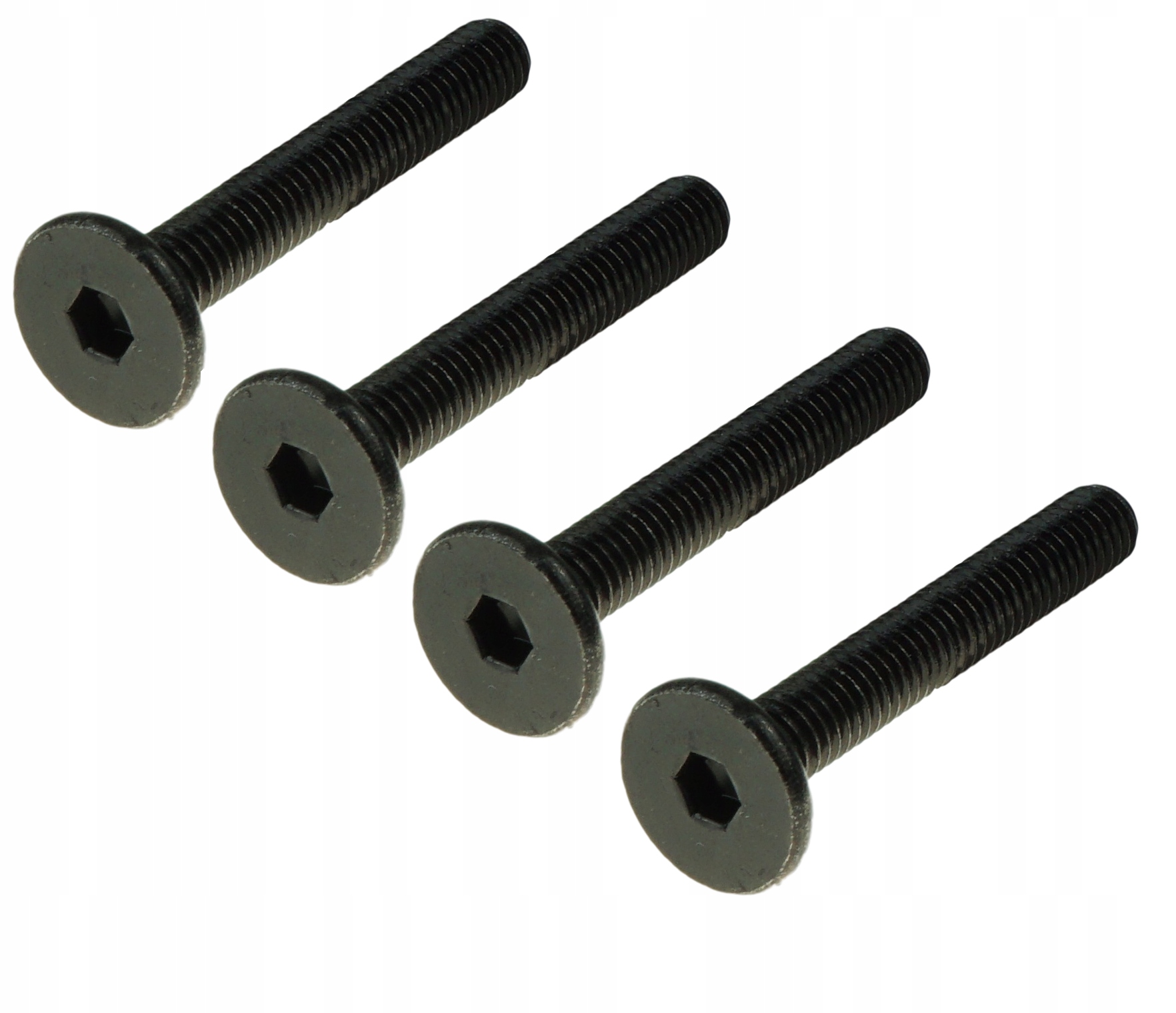 

10x wkręt z łbem walcowym czarny śruba M6 x 40 mm
