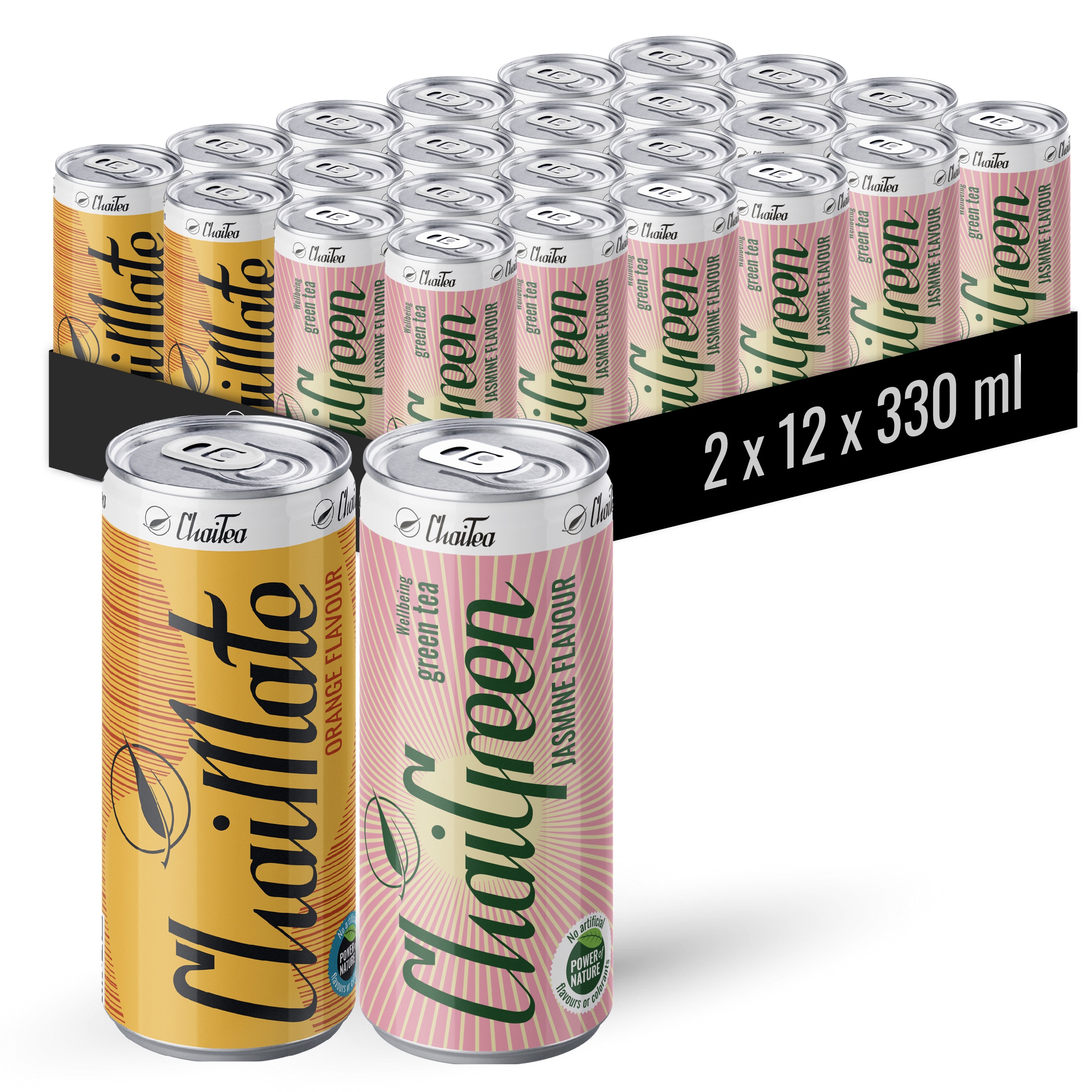 Zestaw ChaiTea mix ChaiMate Orange ChaiGreen Jasmin napój ice tea 24