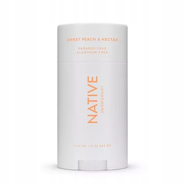 Native Sweet Peach & Nectar 75 g – tuhý deodorant pro ženy