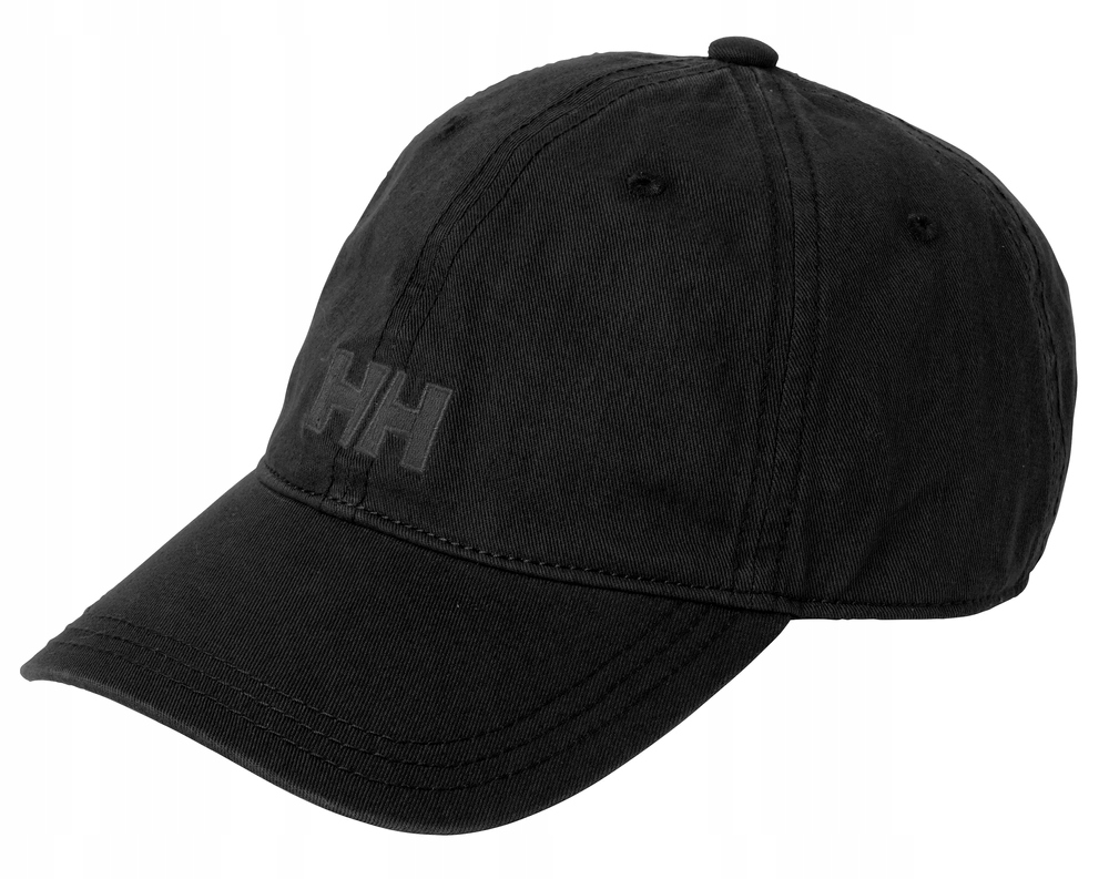 CZAPKA ŻEGLARSKA HELLY HANSEN LOGO CAP 38791 990 CZARNA