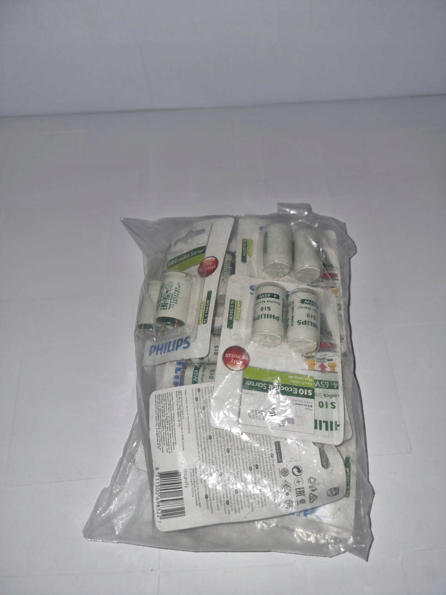 Starter Zapłonnik do świetlówek Philips S10 25-65W Kod producenta 928392210186