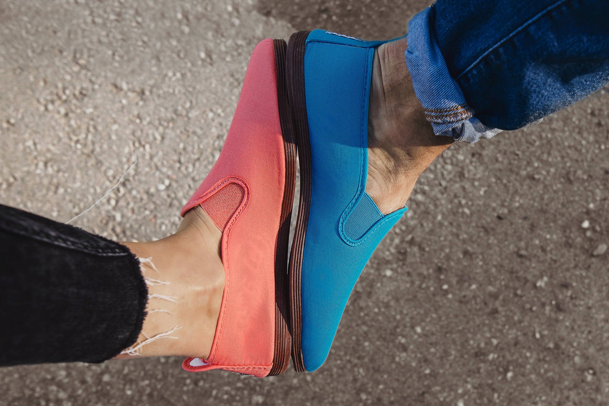 ESPADRYLE wygodne TENISÓWKI WKŁADANE damskie r. 43 Długość wkładki 27 cm