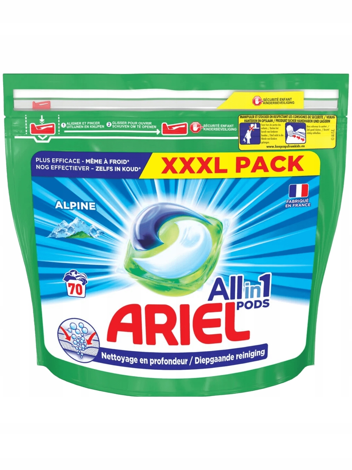 Levně Ariel Kapsle all in 1 Pods 70ks Alpine Univers