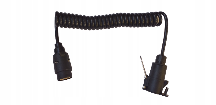 Przedłużacz do przyczep kabel spiralny 7pin 1,8-2m Numer katalogowy części CPP-102