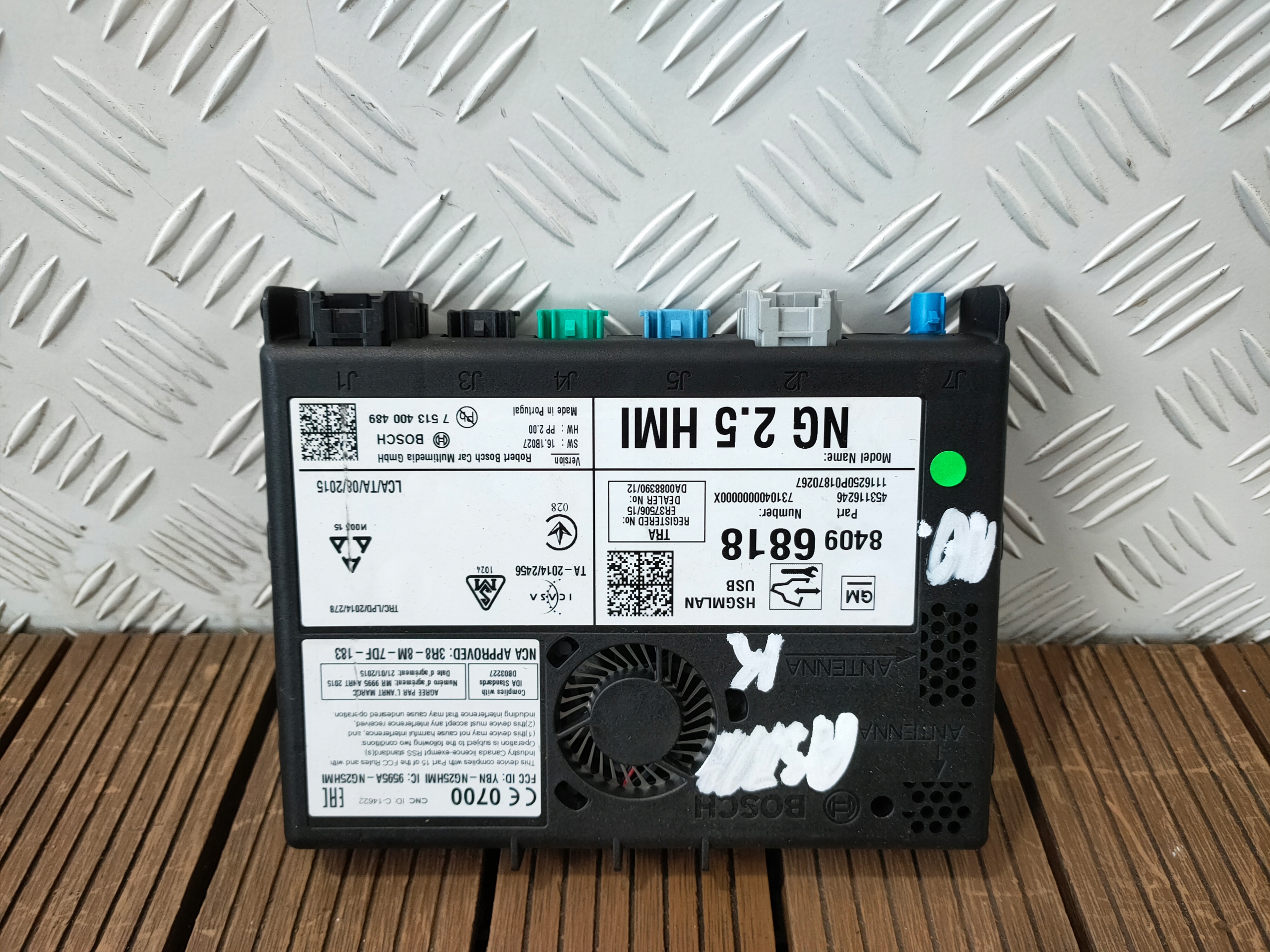 OPEL ASTRA V K 15-21 modul der Navigation Bedienteil 84096818 NG 2.5 HMI OE