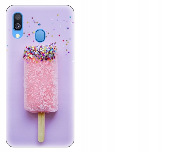 

Etui pokrowiec Samsung Galaxy A40 Lody na patyku