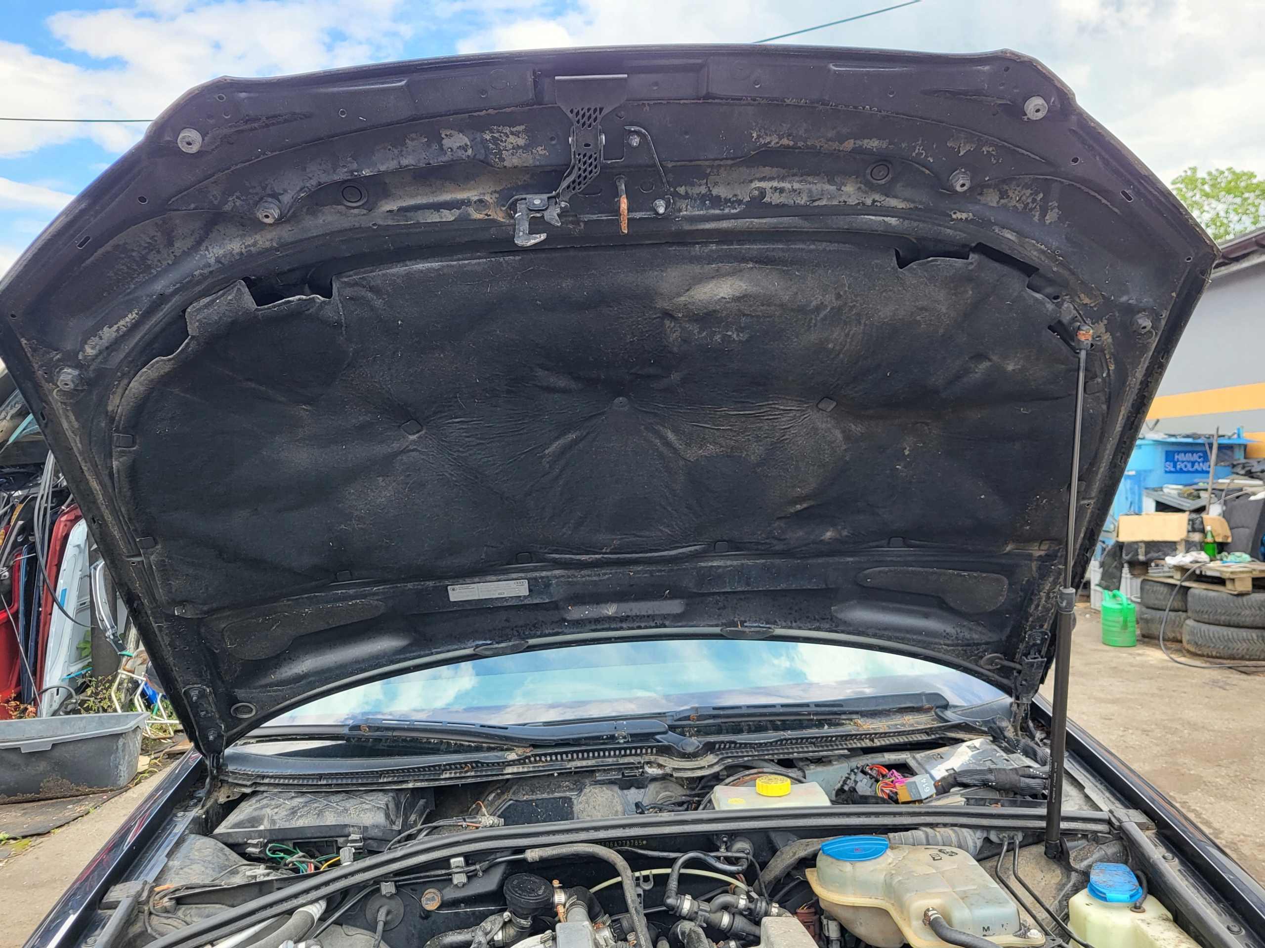 Capot Insonorisation RYGIEL AUDI A4 B7 8E OE Noir