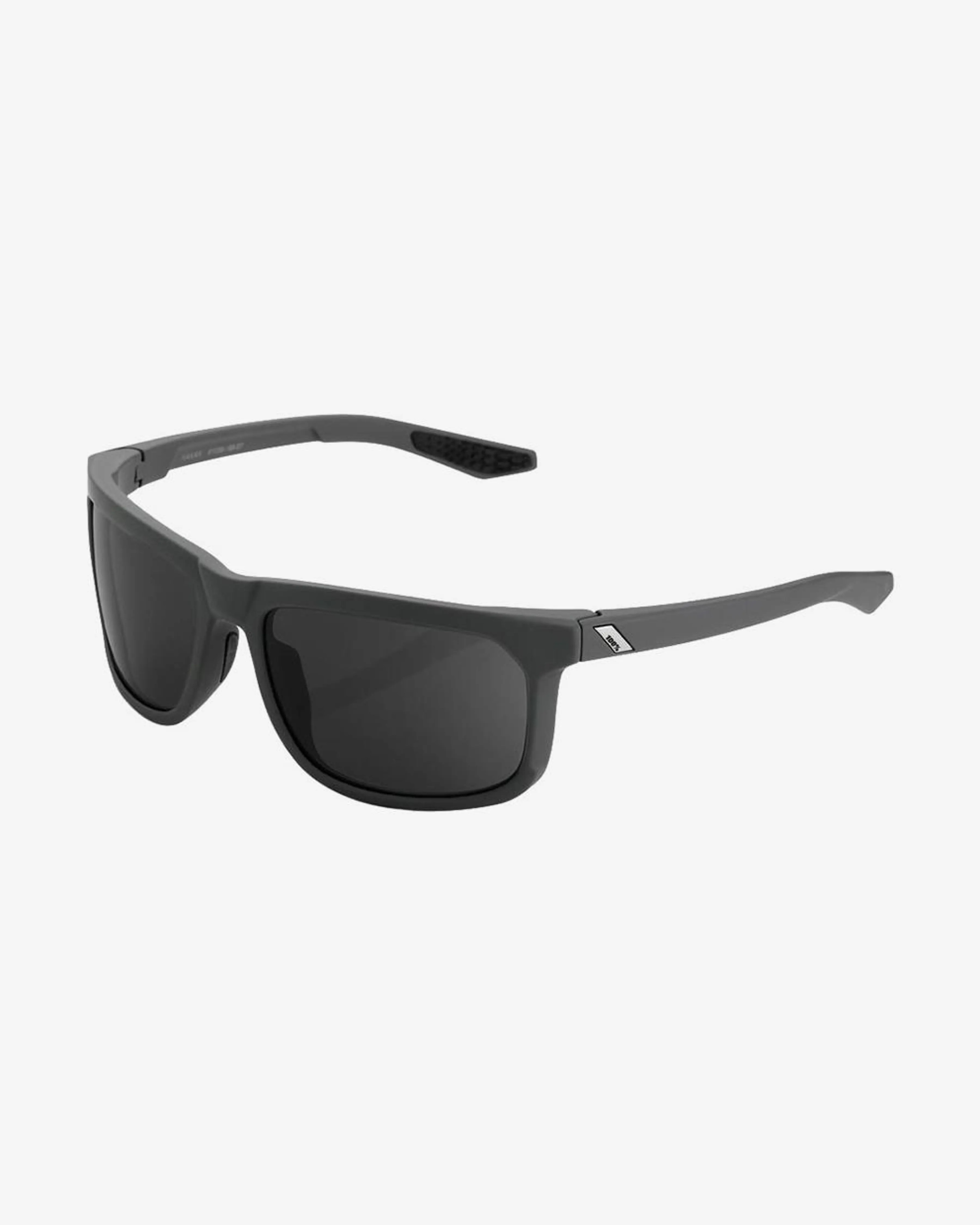 100% šedé brýle Hakan s černými Smoke čočkami