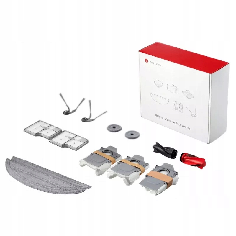 Oryginalne akcesoria (szczotki, worki, filtry, mopy) do Roborock Saros 10