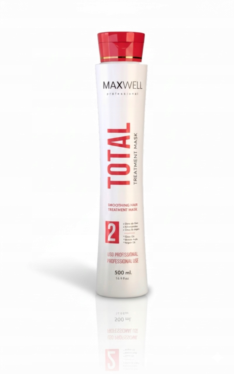 Maxwell Total keratin pro narovnání a vyhlazení vlasů 500 ml