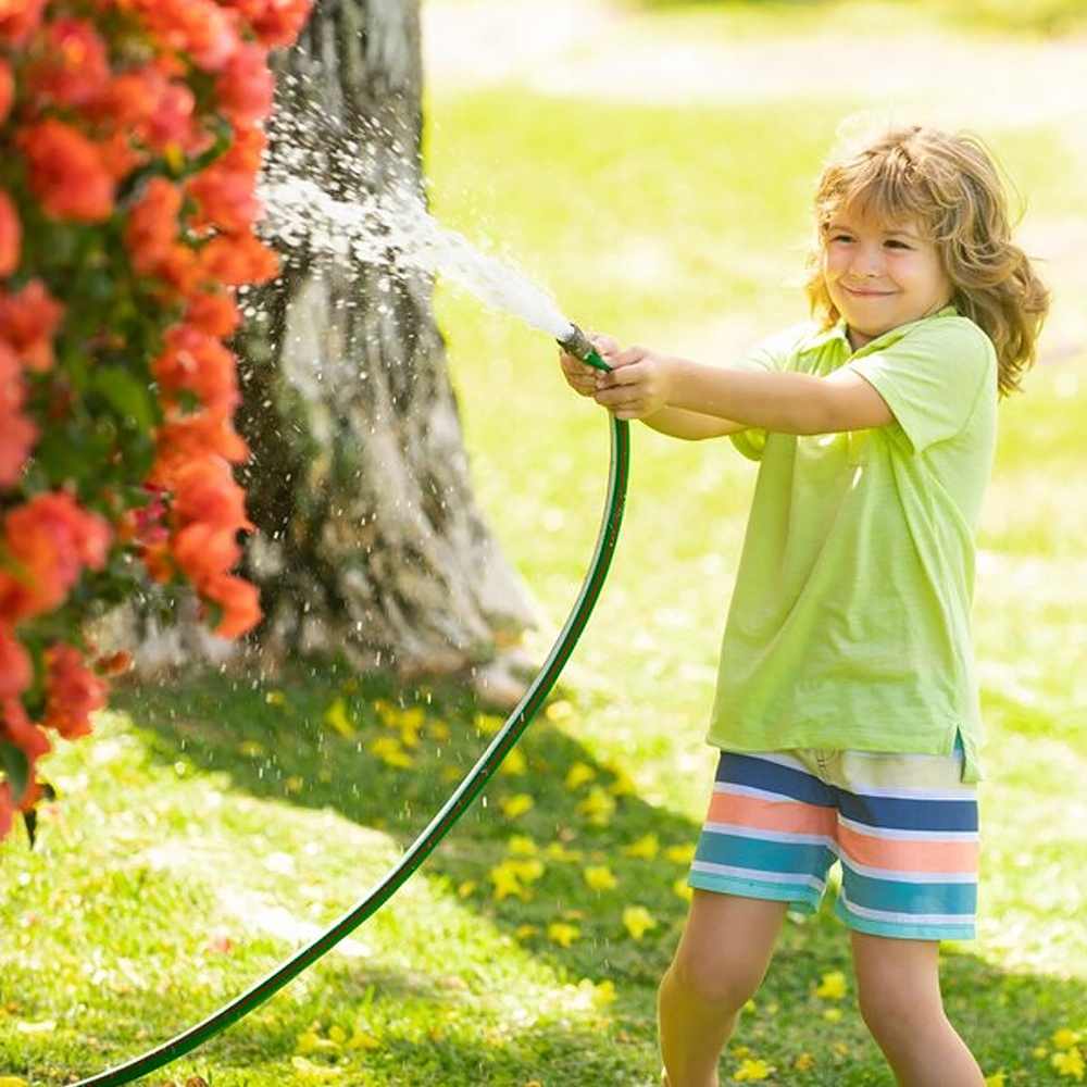 WĄŻ OGRODOWY GUMOWY 3/4" 50m 4 WARSTWOWY ZBROJONY POLSKA PRODUKCJA Długość 50 m