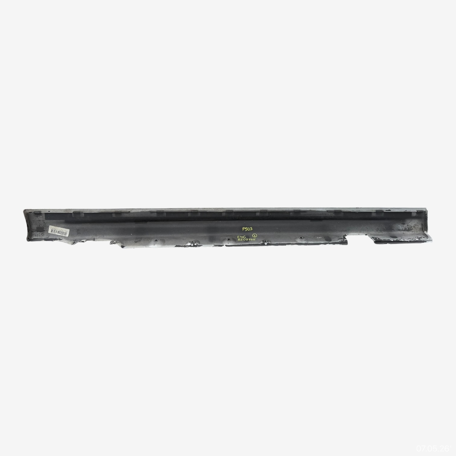 moulding threshold left BMW 3 E46 8209755