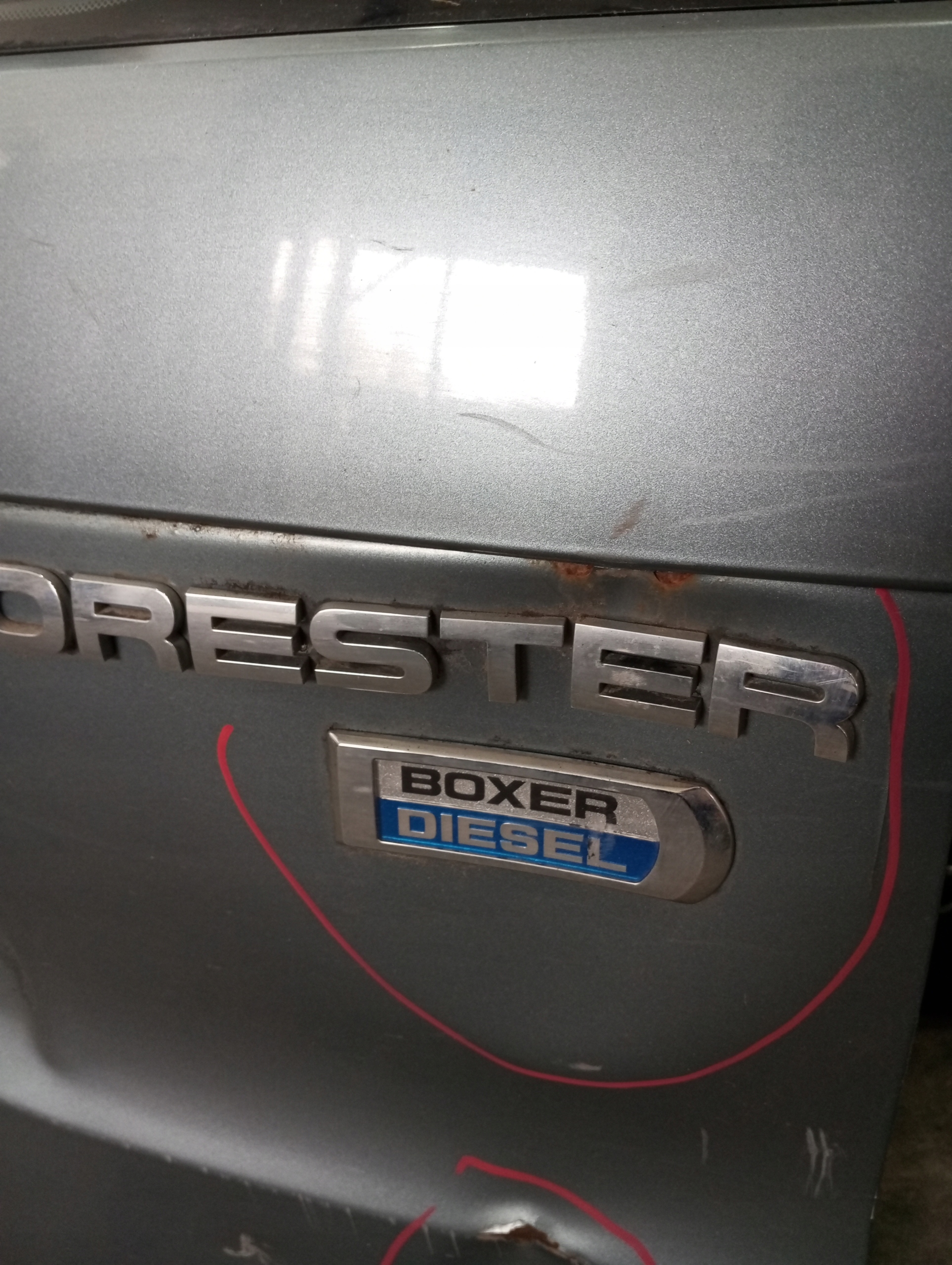 boot door rear SUBARU FORESTER 10R