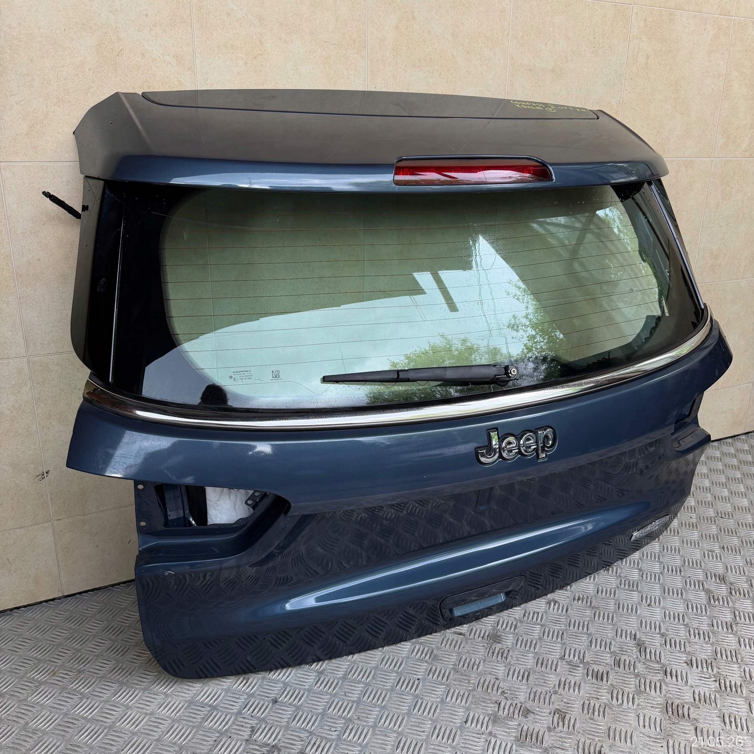 boot doors complete JEEP COMPASS II LIFT 2021 ROK KAMERA