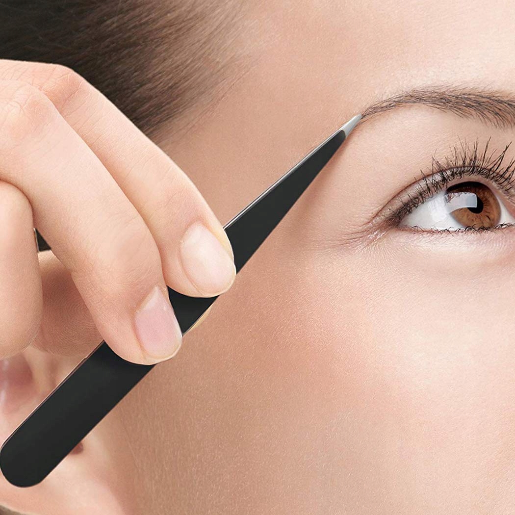 Pęseta do Odklejania Naklejek Brwi Włosów z Ciała Marka bez marki