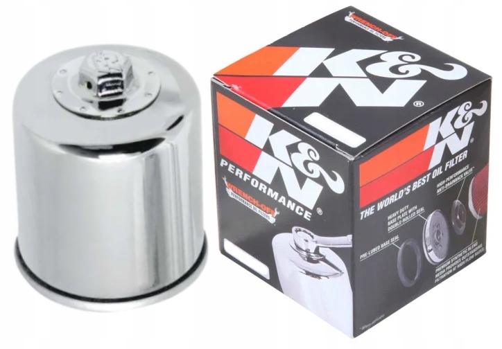 

Filtr Oleju K&n KN-204C Chrom Yamaha Kawasaki