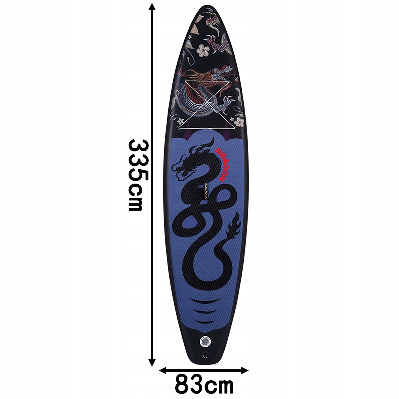 DESKA SUP DO PŁYWANIA POMPOWANA DMUCHANA STAND UP PADDLE Z WIOSŁEM 335CM PL Płeć produkt uniseks