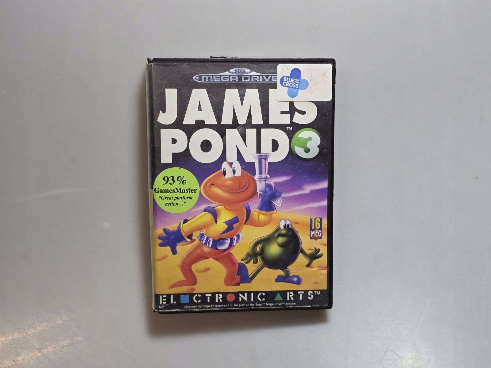 JAMES POND 3 SEGA MEGA DRIVE