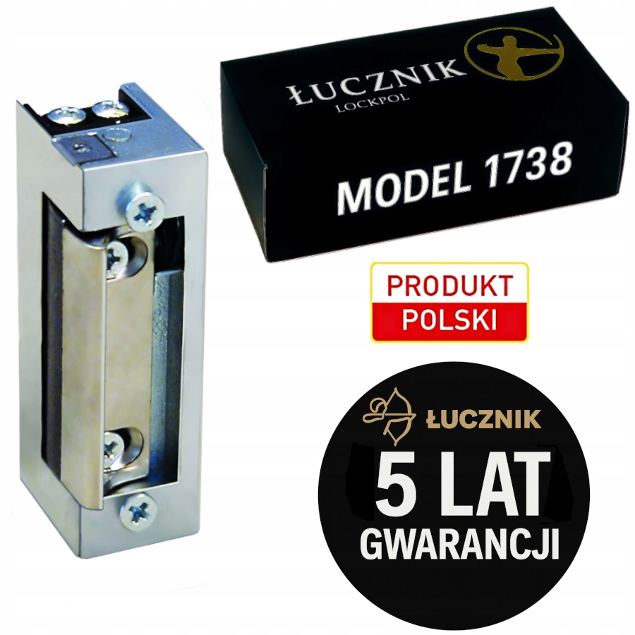 Elektrozávěs Łucznik 1738 12-24V 24-48V Ac/dc nízkoproudová paměť