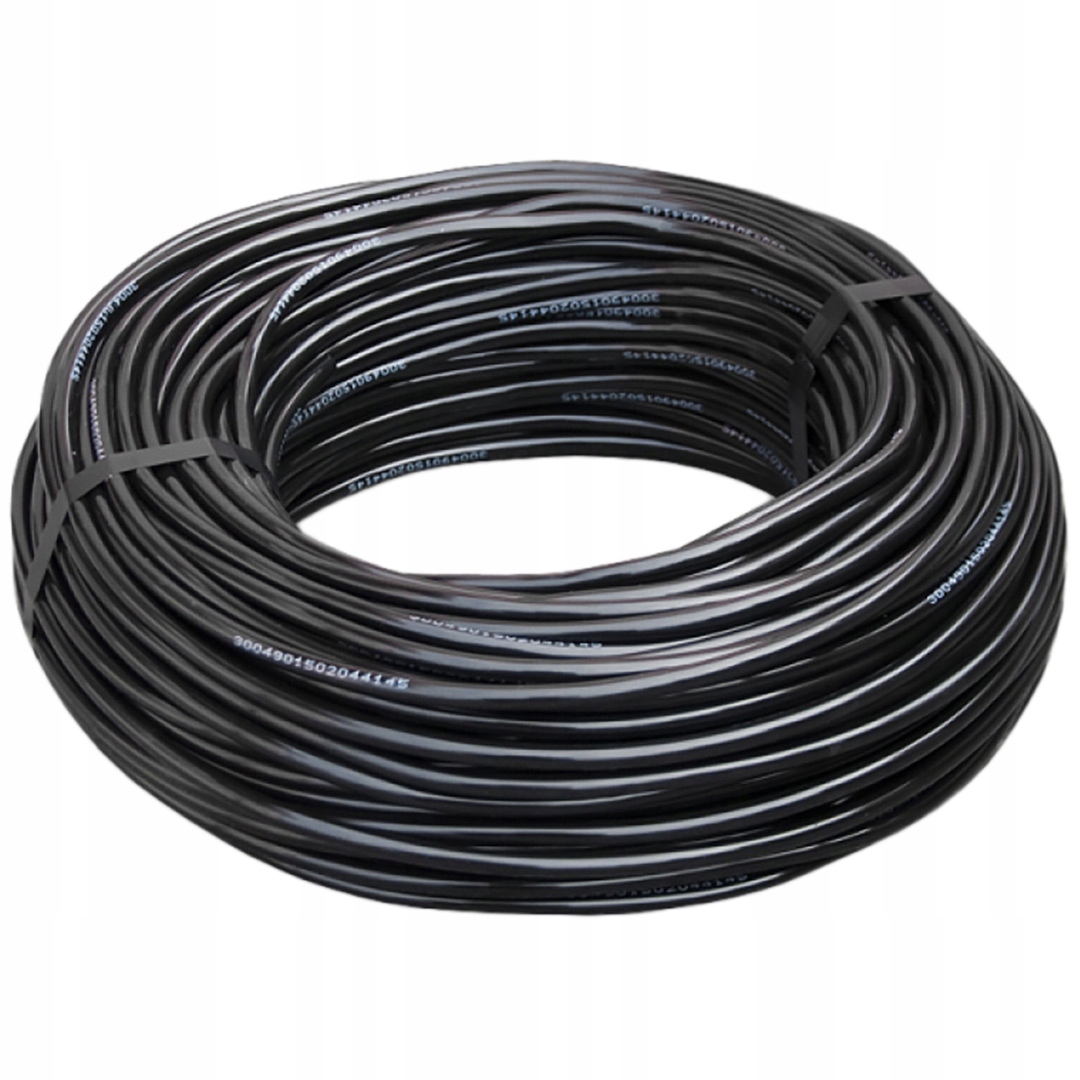 Wąż wężyk Pvc do mikro zraszaczy 4x7mm 100m Bradas