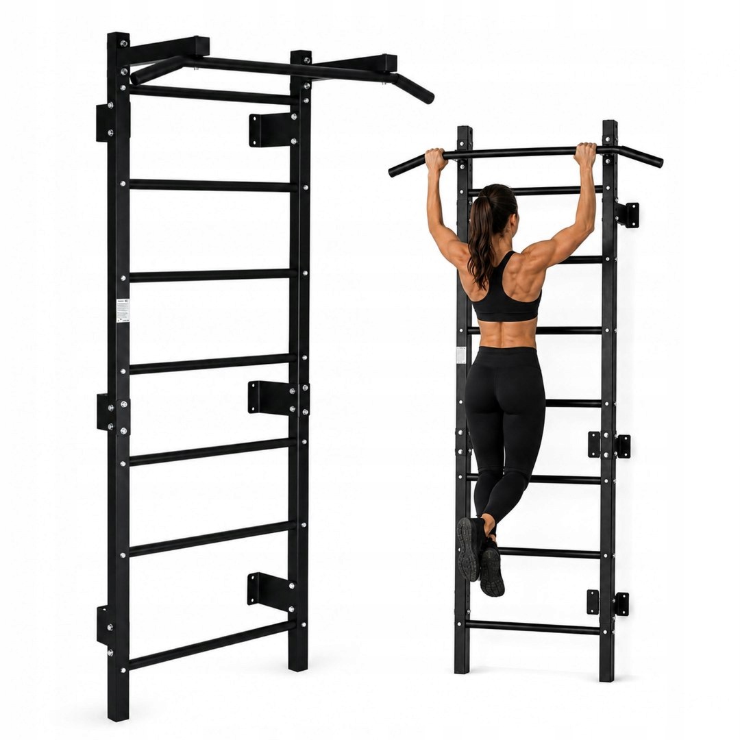 Gymnastický žebřík 228 cm hrazda pro zvedání cvičení pro děti a dospělé