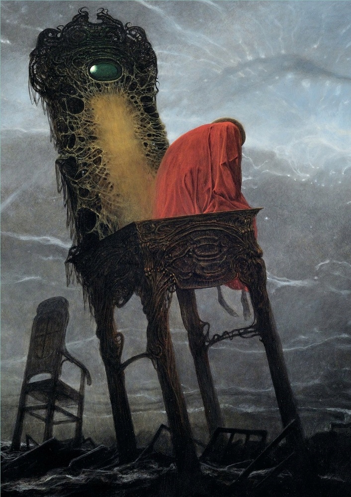 Zdzisław Beksiński, plakat, A3