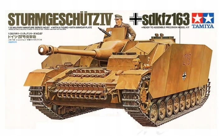German Sturmgeschutz IV Sd.Kfz. 163 1:35 Tamiya 35087