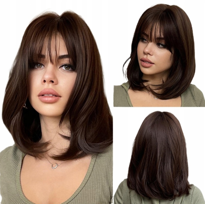 Dámská paruka Blond Paruky Bob Přírodní vlasy