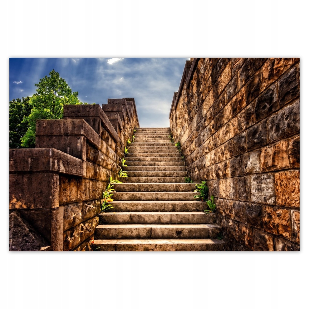 

Plakaty 93x62 Kamienne Schody Mur