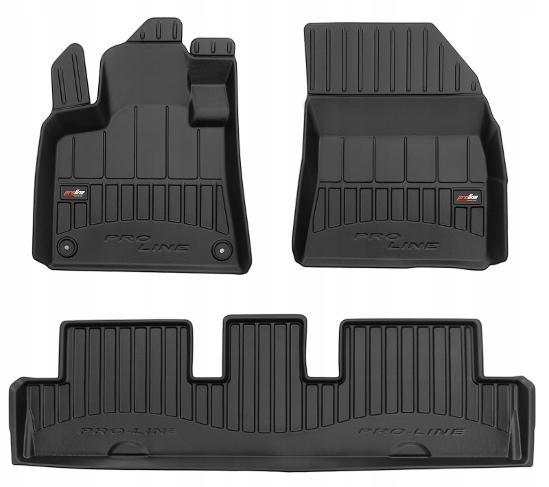 Gumové Koberce Citroen C4 SpaceTourer 2013-2019 Korytka 3D