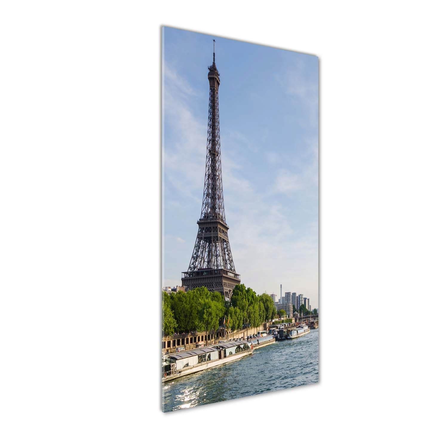 

Foto obraz na szkle Wieża Eiffla Paryż 50x125 cm