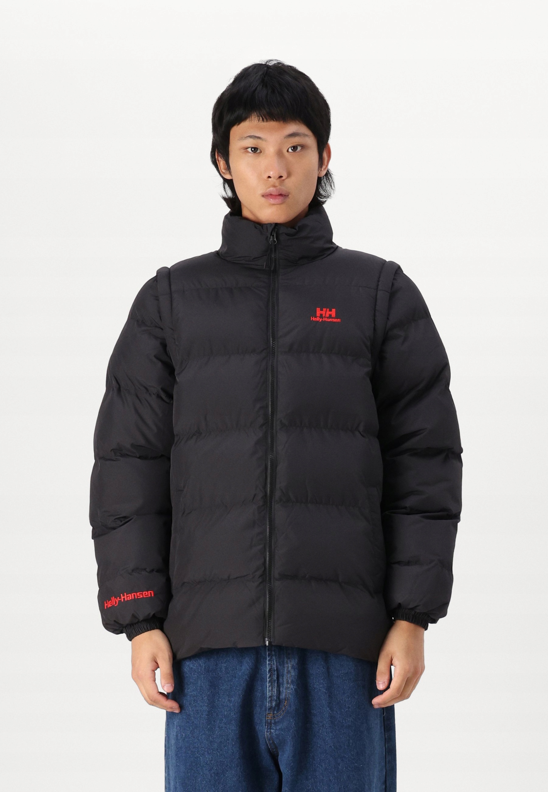 Bunda vesta 2v1 černá prošívaná Unisex Helly Hansen XL