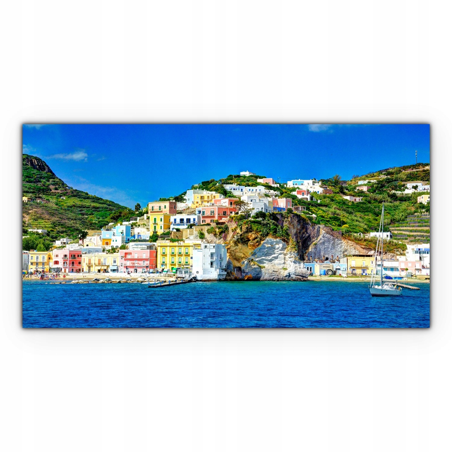 

Canvas do sypialni 100x50 Wyspa Zatoka Krajobraz