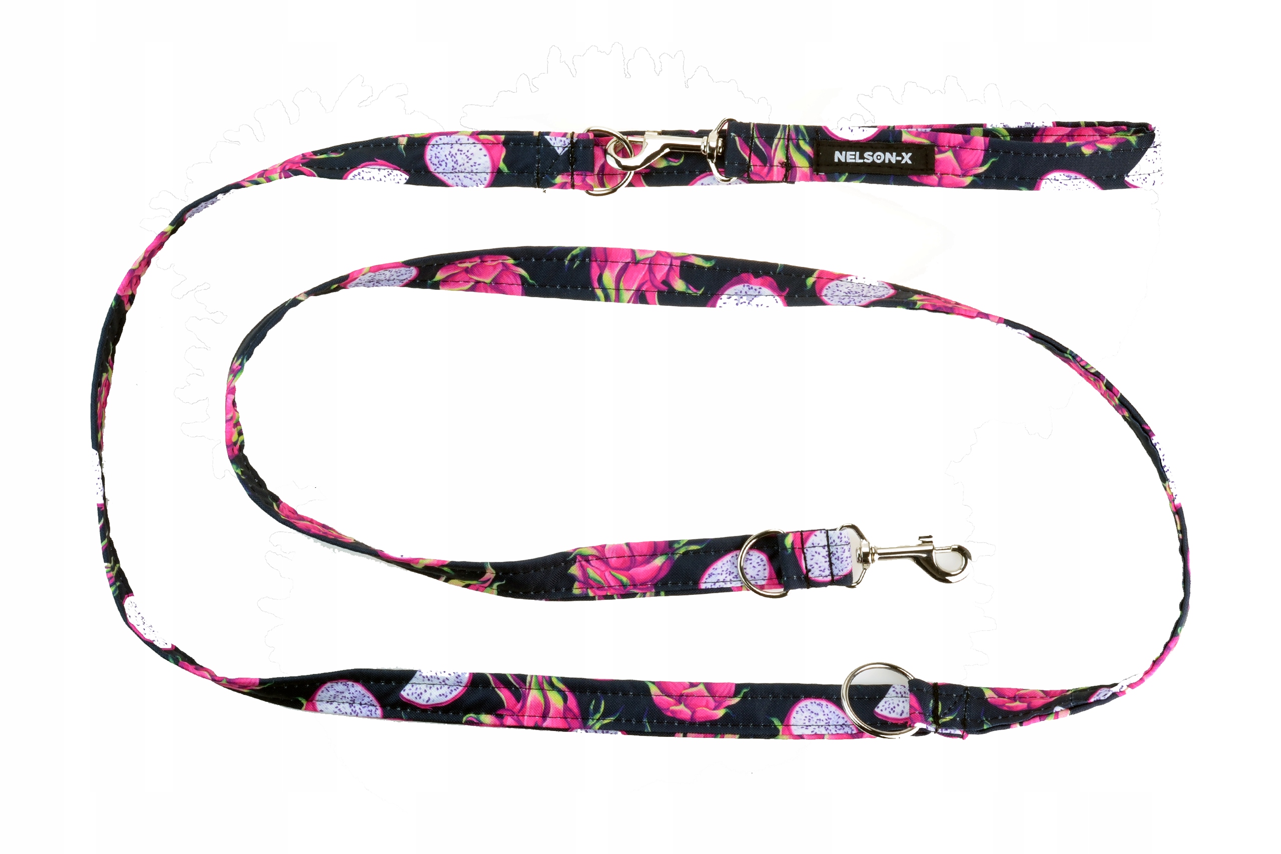Levně Vodítko Přepínací Pro Psa Nelson-x Wiki 2,5 M/1,5 CM Standardní Karabina