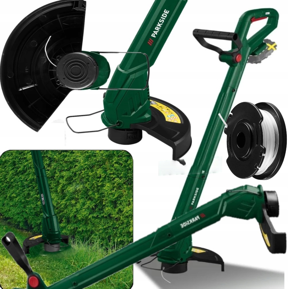 Akumulatorowa Podkaszarka Bezprzewodowa Kosa 20V Parkside Do Koszenia Trawy