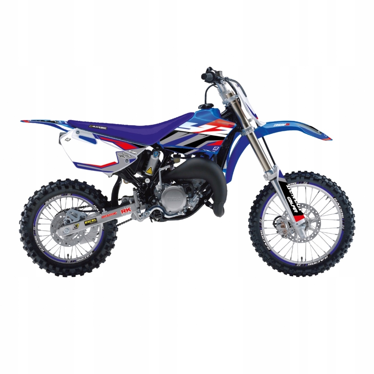 Blackbird Sada Nálepiek (oklein) Yamaha Yz 85 '02-'14 Dream 5 Farba Neba
