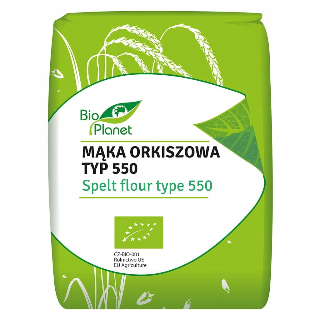 Levně 3X Bio Planet Špaldová mouka typ 550 Bio 1 kg